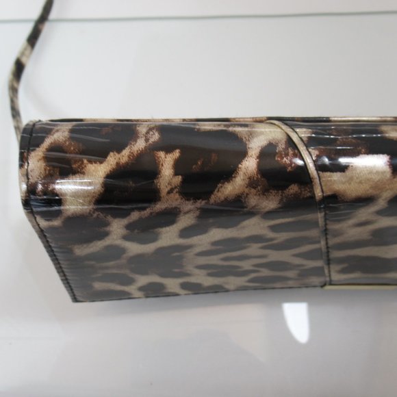 PROXY BY REMAC Leopard Patent Handbag - Picture 8 of 8